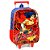 Mochila Rodinhas Mulher Maravilha + Lancheira + Estojo VM - Imagem 2