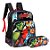 Mochila de Costas Avengers VM + Estojo Duplo PT Marvel - Imagem 1