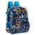 Kit Mochila de Costas + Estojo Batman Azul - Luxcel - Imagem 2
