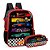 Mochila de Costas + Estojo Hot Wheels Preto - Luxcel - Imagem 1