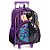 Mochila Rodinhas + Lancheira + Estojo Wandinha e Enid Roxo - Imagem 2