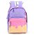 Mochila de Costas + Estojo Duplo Ice Cream Up4You Roxo - Imagem 2