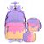 Mochila Rodinhas + Lancheira + Estojo Box Ice Cream Up4You - Imagem 1