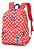Mochila de Costas Stitch Florida Vermelha Escolar - Luxcel - Imagem 3
