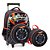 Mochila de Rodinha + Lancheira Hot Wheels Speed Club PT - Imagem 1