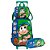 Mochila de Rodinhas + Lancheira + Estojo Cebolinha Fone VD - Imagem 1