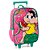 Mochila de Rodinhas + Lancheira+ Estojo Magali Melancia Rosa - Imagem 2