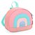 Mochila de Costas + Lancheira + Estojo Box Nuvem Rosa - Imagem 4
