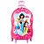 Mochila de Rodinhas Princesas da Disney 3D Rosa Infantil - Imagem 1