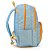 Mochila de Costas Bolinhas Azul Escolar Up4You - Luxcel - Imagem 3