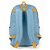 Mochila de Costas Bolinhas Azul Escolar Up4You - Luxcel - Imagem 4