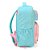 Mochila de Costas Escolar Verde e Rosa Up4You - Luxcel - Imagem 4