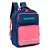 Mochila de Costas Escolar Azul e Rosa Up4You - Luxcel - Imagem 2