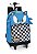 Mochila de Rodinhas + Estojo Duplo Sonic c/ orelha Azul - Imagem 4
