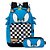Mochila de Costas + Estojo Duplo Sonic c/ orelha Azul - Imagem 1