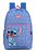 Mochila de Costas + Lancheira + Estojo Stitch Ohana Azul - Imagem 2