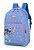 Mochila de Costas + Lancheira + Estojo Stitch Ohana Azul - Imagem 4