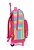 Mochila de Rodinhas + Estojo Box Meninas Super Poderosas PK - Imagem 3