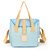 Mochila de Rodinha + Lancheira + Estojo Bolinhas AZ- Luxcel - Imagem 5
