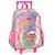 Mochila de Rodinhas LOL Surprise Prata e Pink - Luxcel - Imagem 1