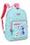 Mochila de Costas + Lancheira + Estojo Stitch Ohana Turquesa - Imagem 2