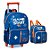 Mochila de Rodinhas + Lancheira Game Start Azul - Clio - Imagem 1