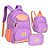 Mochila de Costas + Lancheira + Estojo Luluca Soft Lilás - Imagem 1