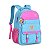 Mochila de Costas Luluca Lulike Azul Rosa Lançamento - Clio - Imagem 1