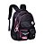 Mochila Costa RB c/ Bolso Anti Furto + Lancheira + Estojo PT - Imagem 2