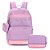 Mochila de Costas + Estojo Box Roxo Up4You Juvenil - Luxcel - Imagem 1