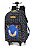 Mochila de Rodinha + Estojo Box Sonic Argolas Preto Escolar - Imagem 4