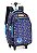 Mochila de Rodinhas Sonic Argolinhas Azul - Luxcel - Imagem 2