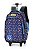 Mochila de Rodinhas Sonic Argolinhas Azul - Luxcel - Imagem 3