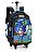 Mochila de Rodinhas Sonic Jogo Argolinhas Preto - Luxcel - Imagem 2