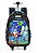 Mochila de Rodinhas Sonic Jogo Argolinhas Preto - Luxcel - Imagem 1