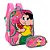 Mochila de Costas + Estojo Magali Melancia Rosa- Luxcel - Imagem 1