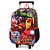 Mochila de Rodinhas + Lancheira  + Estojo Homem de Ferro PT - Imagem 4