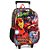 Mochila de Rodinhas + Lancheira  + Estojo Homem de Ferro PT - Imagem 3