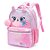 Mochila de Costas + Lancheira + Estojo Pack Me Cute Coelho - Imagem 3