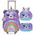 Mochila Rodinha + Lancheira + Estojo Leopardo Pack Me Sweet - Imagem 1