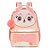 Mochila de Costas Raposa Pack Me Fox Brilhosa c/ Orelha - Imagem 1