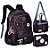 Mochila De Costas Rb Soft Miçanga + Lancheira + Estojo PT - Imagem 1