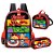 Mochila de Costas + Lancheira + Estojo Avengers Heróis VM - Imagem 1