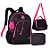 Mochila de Costas + Lancheira + Estojo RB Soft Matelassê PT - Imagem 1