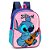Mochila de Costas Stitch Violão Roxo Escolar - Luxcel - Imagem 1