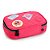 Mochila de Costa + Lancheira + Estojo Rosa ColorUp Patches - Imagem 4