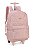 Mochila de Rodinhas + Lancheira Térmica Coração Barbie Rosa - Imagem 3