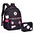 Mochila de Costa + Estojo Box Rebecca Bonbon Preto Lovers - Imagem 1