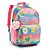 Mochila de Costas + Estojo Box Com Glittes Girls Rosa - Imagem 2