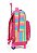 Mochila Rodinhas Meninas Super Poderosas Pink - Luxcel - Imagem 4